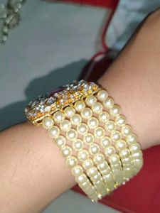 Pearl &amp; Stone Bracelet 💫