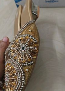 Embroidered Sreeleathers Mules - Size 7