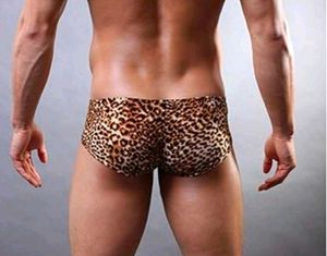unique Leopard Print seperate pouch brief