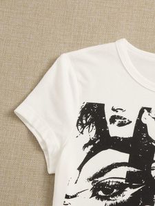 90s/Y2K Glam Graphic Crop Top
