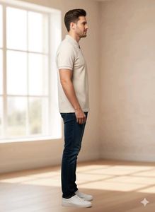 BOSS Beige Polo Shirt