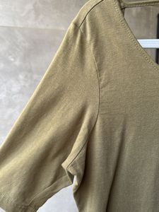 Olive Green Casual Top
