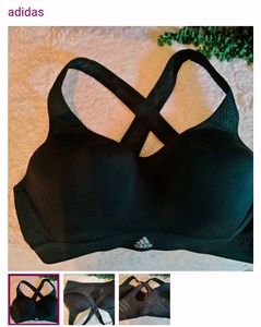 Adidas Black Sports Bra