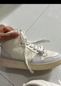 White High Top Sneakers 👟