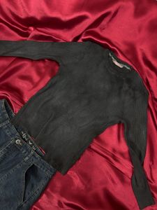 Y2k Faded Fitted Top for Winters