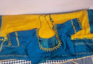 Mysore crepe silk with Blouse