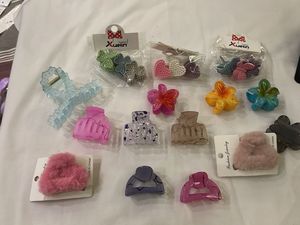 Cute Hair Clip Bundle Set Of 21