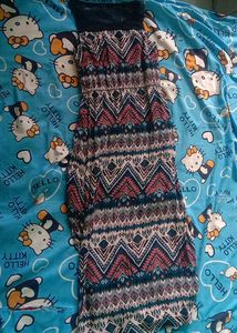 Patterned Maxi Dress