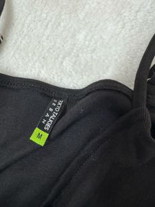 Black Butterfly Cami Top