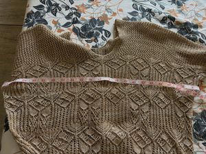 Beige Knit top