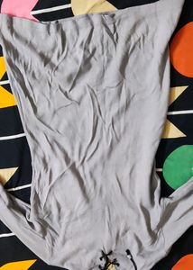 Grey Woolen Top