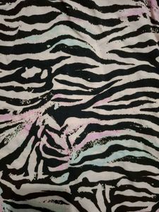 Zebra Print Sleeveless shirt