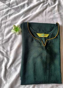 Simple Green Kurta