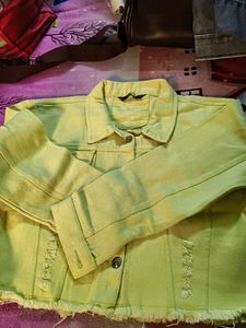 Yellow Denim Jacket