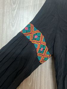 Black Kurti Top