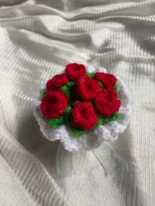 Flower bouquet Crochet Keychain💐🍓