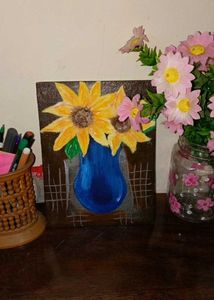 Sunflower Texture Art