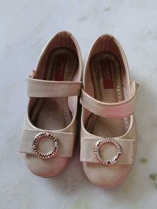 Cute Gold Toddler Shoes