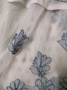 Chikankari Short Kurti