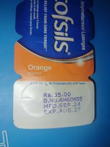 Cofsils Lozenges - Sore Throat Relief
