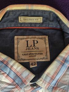 Louis Philippe Checkered Casual Shirt
