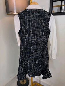 Chic Tweed Mini Dress