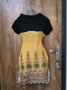 Delicate 💛... customized💝..Unique Mini Dress