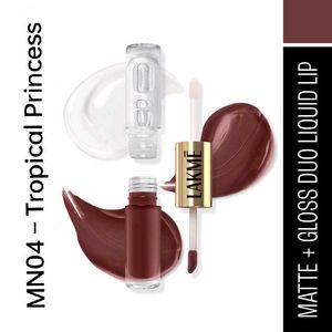 Lakme 9to5 Matte to Glass Liquid Lipstick