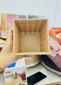 Woven Style Plastic Basket