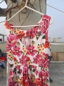 Floral Women Midi Dress