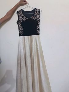 Embroided Party Gown