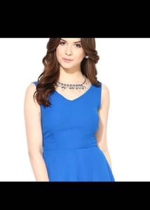 Elegant Blue Maxi Dress