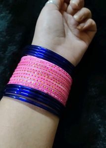 Beautiful Royal Blue Bangle Set