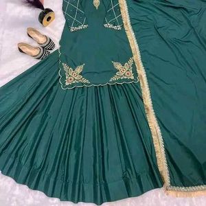punjabi lehenga kurti Pakistani dupatta set