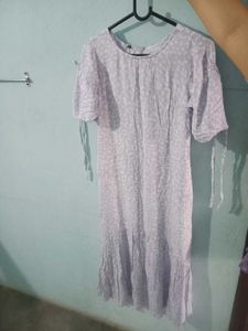 Combo 🎀Dress and net Top