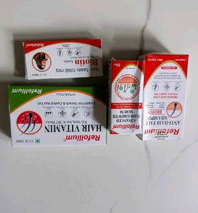 Refollium Hair Care Kit For Haifall Control