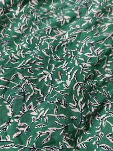 Green Floral Maxi Dress