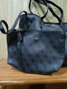 Guess Tote Bag &amp; Pouch Set