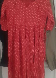 Anayna Pure Cotton Maternity Dress