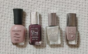 Combo Of 4 Nude Nail Polish