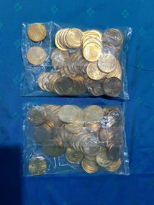 Natural Toning Coins 3ps In RBI Seal Packet 5rs