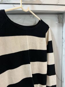 Striped Knit Sweater