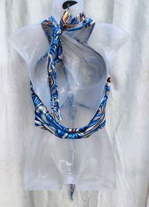 3111. Patterned Halter Top