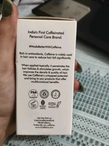 m caffeine advanced hair growth serum