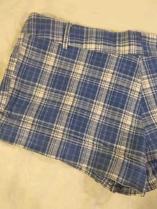 Beautiful Blue Chequered Short