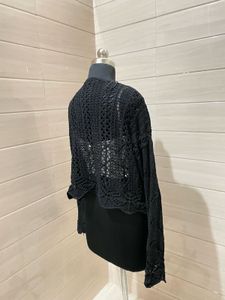 Zara crochet oversized sweater