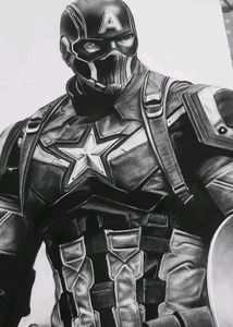 Captain America Sketch/Drawing