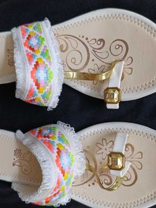 New Colorful Flats Slippers
