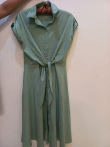 Turquoise Midi Dress