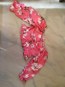 Floral Crop Top